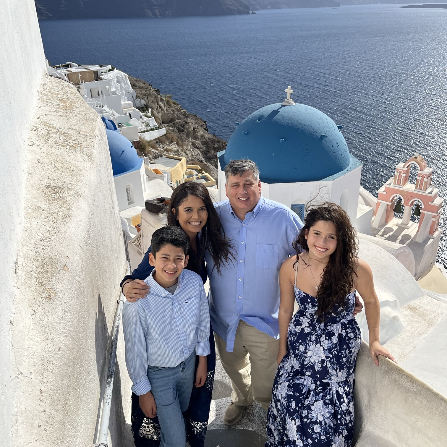 Master Sergeant Nikolakakos and Family