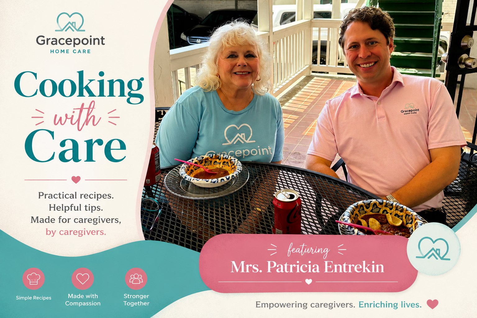 Cooking with Care Meet Ms. Patty