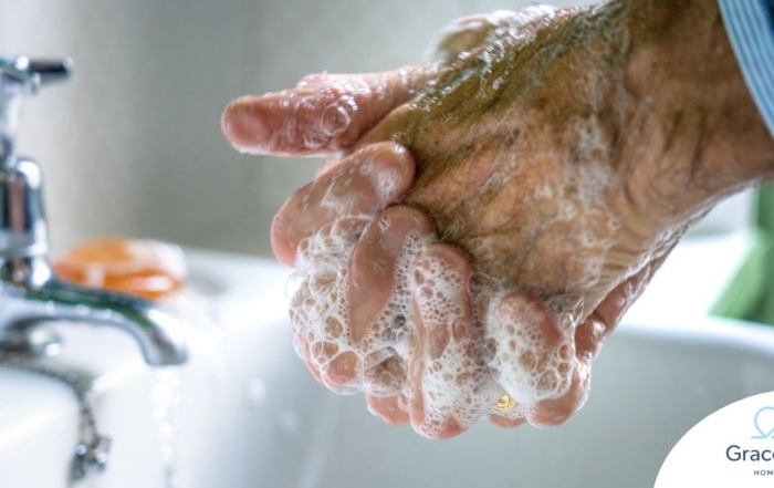 Small daily habits like hand washing support infection prevention in seniors.