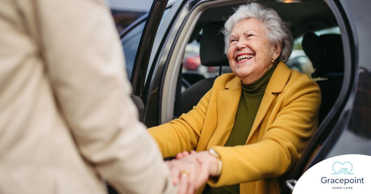 Senior Transportation Services That Keep Life Going A loved one benefits from senior transportation services.